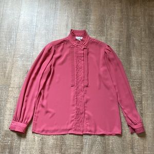 Vintage Ellen Ashley High Neck Blouse